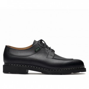 Men's Paraboot Avignon Derby Shoes Black | VLCB-38167