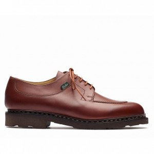 Men's Paraboot Avignon Derby Shoes Brown | AHQN-63780