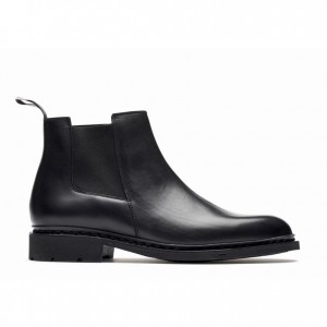 Men's Paraboot Chamfort Ankle Boots Black | OFHY-19278