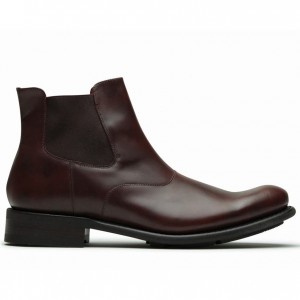 Men's Paraboot Loven Ankle Boots Dark Brown | JPEQ-79650