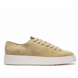 Men's Paraboot Nova Sneakers Khaki | WMPH-41690