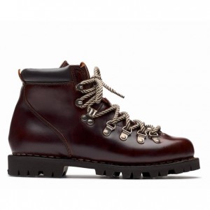 Women's Paraboot Avoriaz Ankle Boots Burgundy | PKJZ-73045