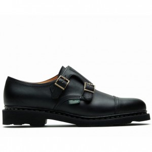 Women's Paraboot Vogue Derby Shoes Black | NFZU-63715