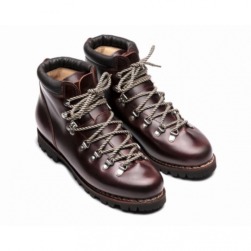 Men's Paraboot Avoriaz Ankle Boots Dark Brown | KDOW-59368