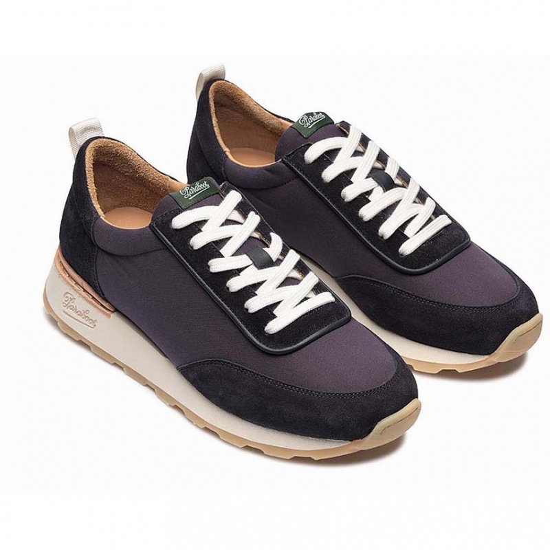 Men's Paraboot Cosmos Sneakers Blue | GQKW-62597