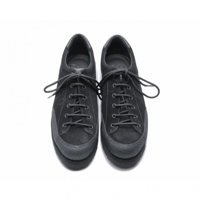 Men's Paraboot Montana Derby Shoes Black | OJFZ-03281