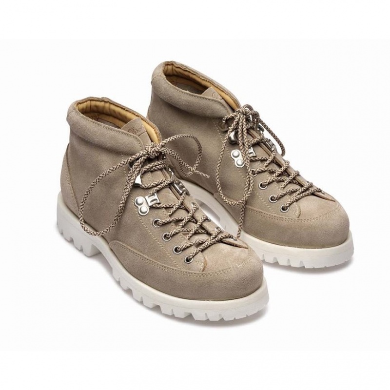 Men's Paraboot Yosemite Nd Ankle Boots Khaki | OTGW-64153