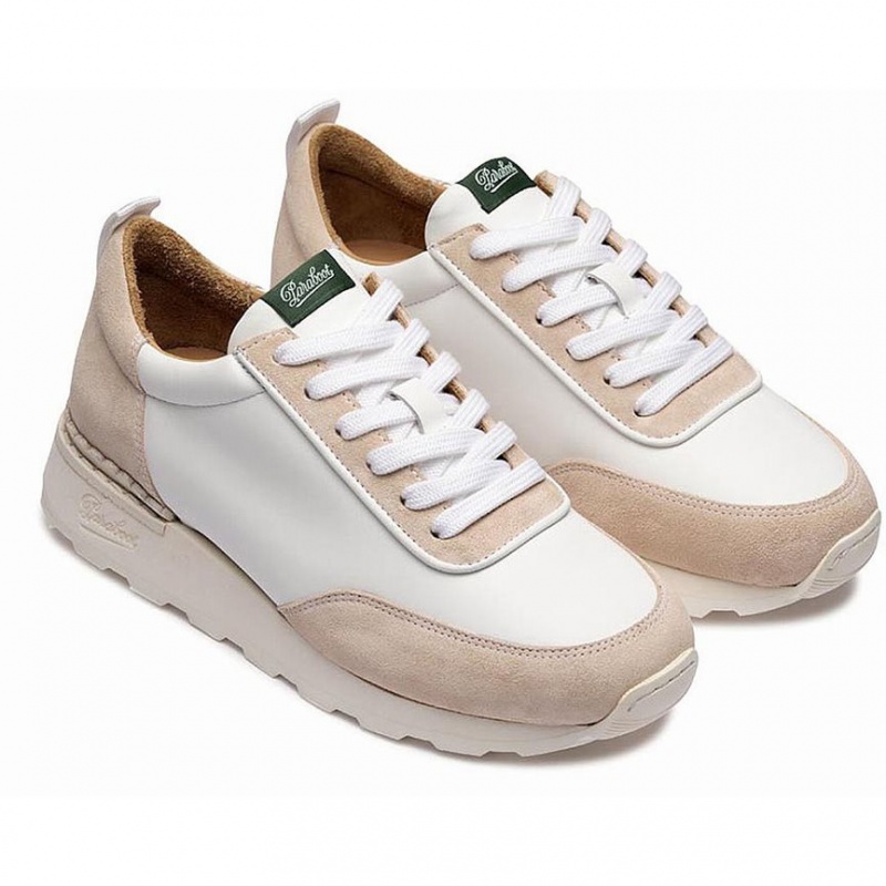 Women's Paraboot Cosmos F Sneakers White / Beige | DUCR-12709