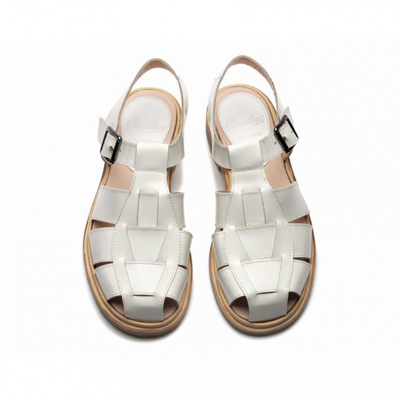 Women's Paraboot Iberis Sandals White | OJAH-21083