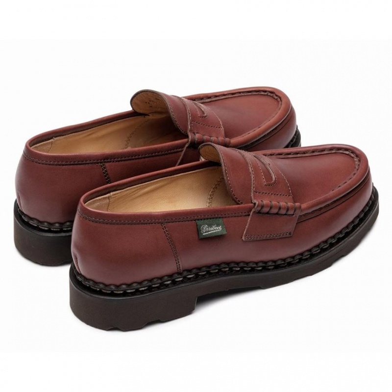 Women's Paraboot Orsay Loafers Brown | HNRW-69318