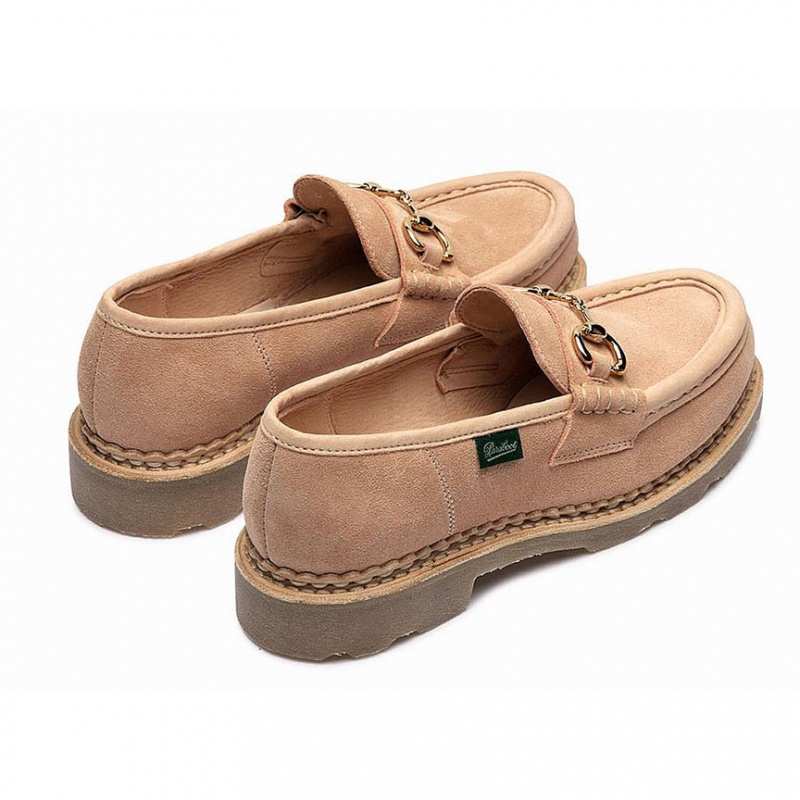 Women's Paraboot Orsayti Nd Loafers Khaki | METG-25840