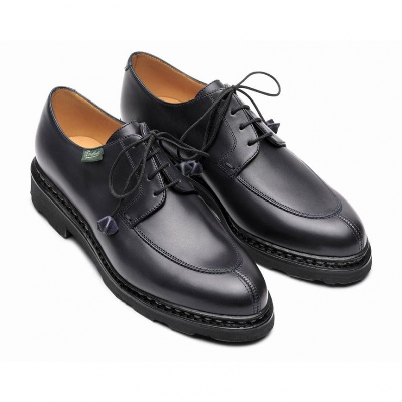 Women's Paraboot Veley Derby Shoes Black | WAVR-52389