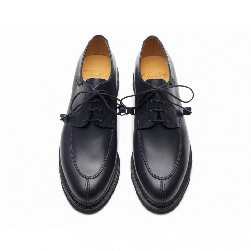 Women's Paraboot Veley Derby Shoes Black | WAVR-52389