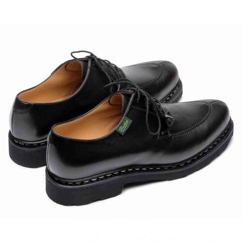 Women's Paraboot Veley Derby Shoes Black | MDXP-58316